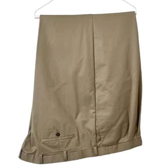 ROUND-TREE & YORKE MENS DRESS CASUAL SLACKS WITH CUFF MEASURES 54”X 29” LENGTH - Picture 2 of 14